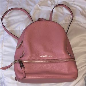 Pink Michael kors back pack